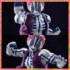 1/12 Scale Japanese Anime Demon Slayer Male Soldier Akaza Cloth Short Vest Action Figure