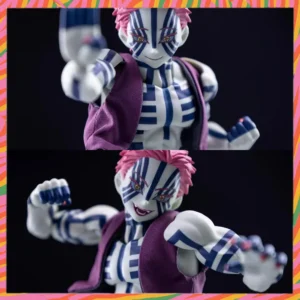 1/12 Scale Japanese Anime Demon Slayer Male Soldier Akaza Cloth Short Vest Top Fit 6" Action Figure Body Model Doll Toys