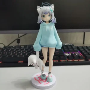 Blue Archive Shiroko Sunaookami Pajama Version 20cm Standing Pose Anime Figure Statue Desktop Decoration Gift​