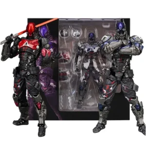 AMAZING YAMAGUCHI Arkham Knight Batman Red Hood Robin Jason Todd Figuarts Action Figure Game Model Toy Collection Kids Gift