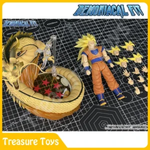 Demoniacal Fit Dragon Ball Super Saiyan 3 SSJ3 Son Goku Dragon Blaster Dragon Fist Burst Anime Action Figure Model Toys Gifts
