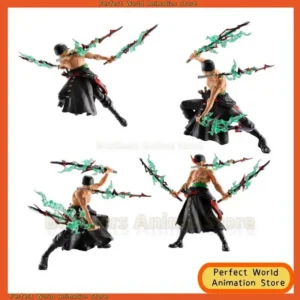 Pre-sale 100% original Bandai Soul Limited SHF One Piece Roronoa Zoro Zoro King of Hell movable figure