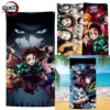 Demon Slayer Bath Towel for Man Women Anime Tanjirou Mitsuri Sports Sweat Collectible Figure