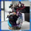 21cm One Piece Roronoa Zoro Statue 2 Heads King of Hell Manga Collectible Figure
