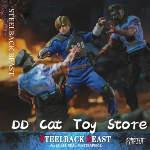 In Stock Original Patriot Studio Steelback Beast 1/12 Miles Real Masterpiece Resident Evil Leon S. Kennedy Collectible Figure
