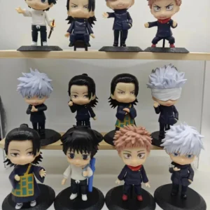 12pcs/set Anime Jujutsu Kaisen Figure Model Toys 10cm