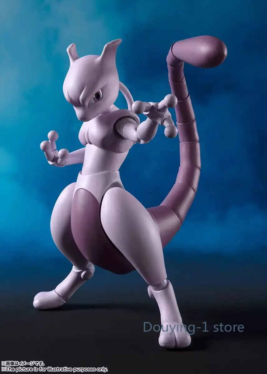 Bandai Pokemon S.H.Figuarts SHF Anime Figure Mewtwo Anime Action Figures Toys Gift Collectible Model Ornaments - Image 3