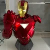 Authentic Iron Man 1/6 40cm Bust Mk6 Figurine Joint Immovable Model Avengers Collectible Figure
