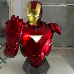 Authentic Stock Iron Man 1/6 40cm Bust Mk6 Figurine Joint Immovable Doll Model Ornament Toy Avengers 4 Surprise Festival Gift