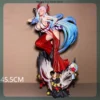 45.5cm One Piece Yamato Standing Anime Girl GK Large Statue Boys Collectible Figure