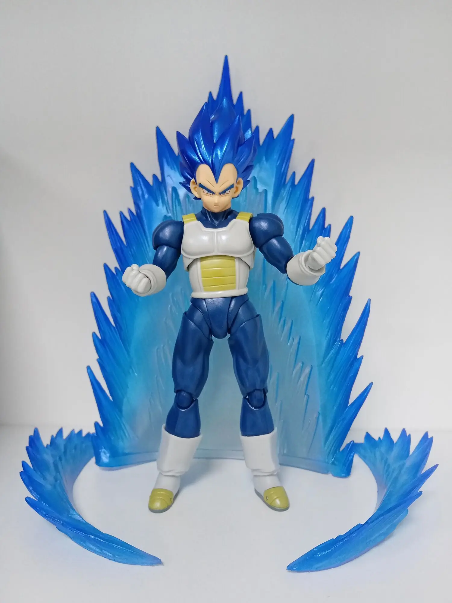 In Stock Dragon Ball Demoniacal Fit DF SHF Deep Blue Vegeta Super Saiyan Anime Action Figure Toy Model Gift - Image 5