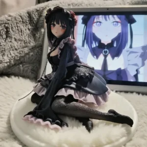 2 Kinds My Dress-Up Darling Anime Figure Black Maid Outfit Kitagawa Marin Action Figure Shizuku Kuroe Figurine Collection Model
