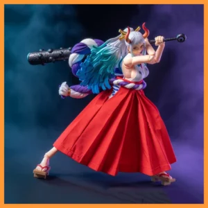 【High Quality] SHF 1/12 Scale Pirate King Yamato Red Long Style Pleated Skirt with Bow Knot Model for 6" Action Figure Body