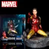 Marvel the Avengers 16cm Kneeling Iron Man Finger Snap the Fingers War-damaged Collectible Figure