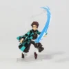 PVC Movable Model Hot Anime Demon Slayer Kamado Nezuko figma Tanjiro Zenitsu Action Figure
