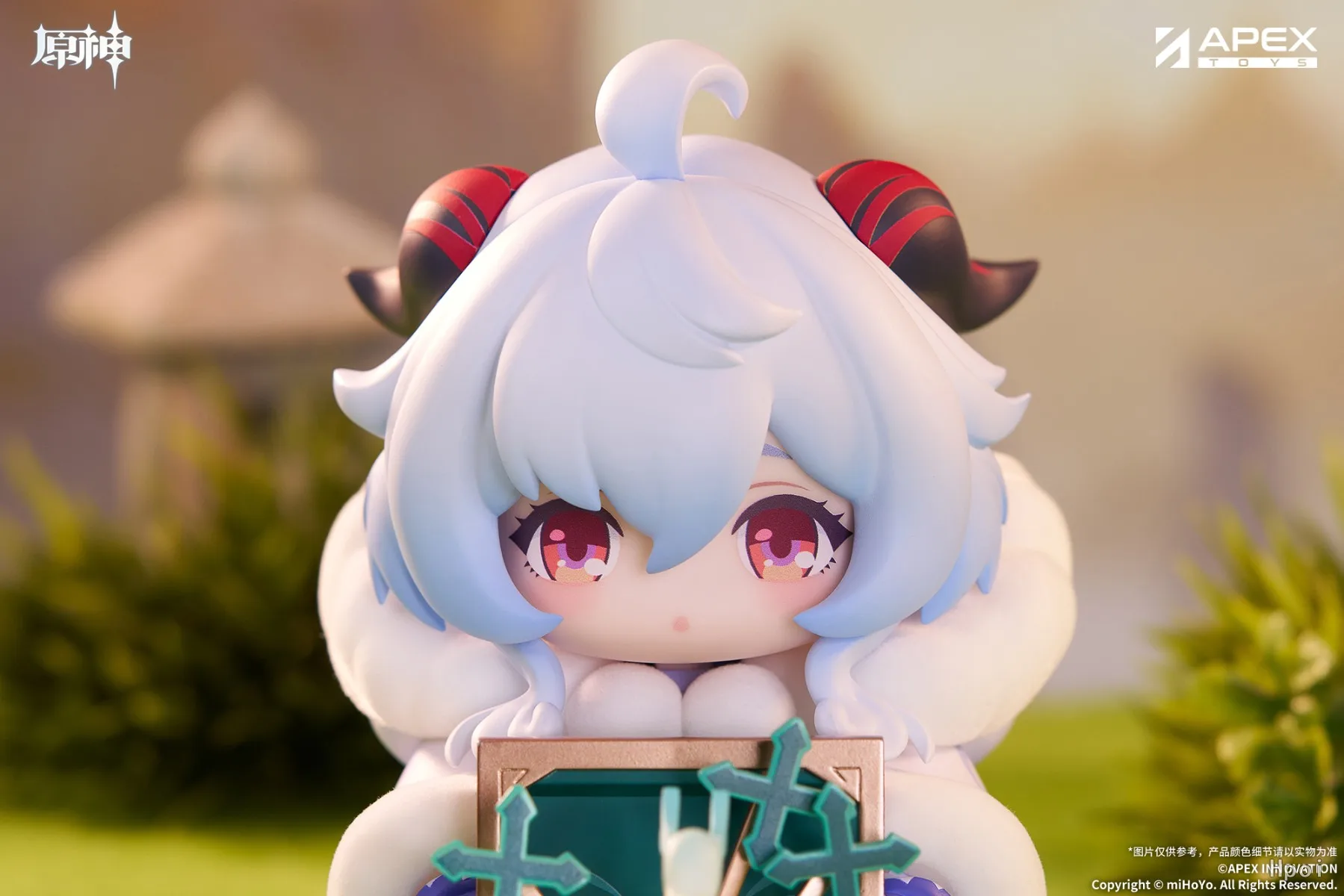 Original APEX-TOYS Genshin Impact Ganyu Q Version Figure Ornament Collection Toy - Image 3