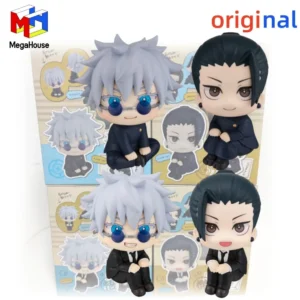 Megahouse Jujutsu Kaisen Anime Satoru Gojo & Geto Suguru & Okkotsu Yuta Suit Action Figures Model Figurine Original Decoration
