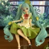 For Beautiful Girls, Hatsune Miku Figures, Four-leaf Clover Flower Fairy Maiden Collectible Figure