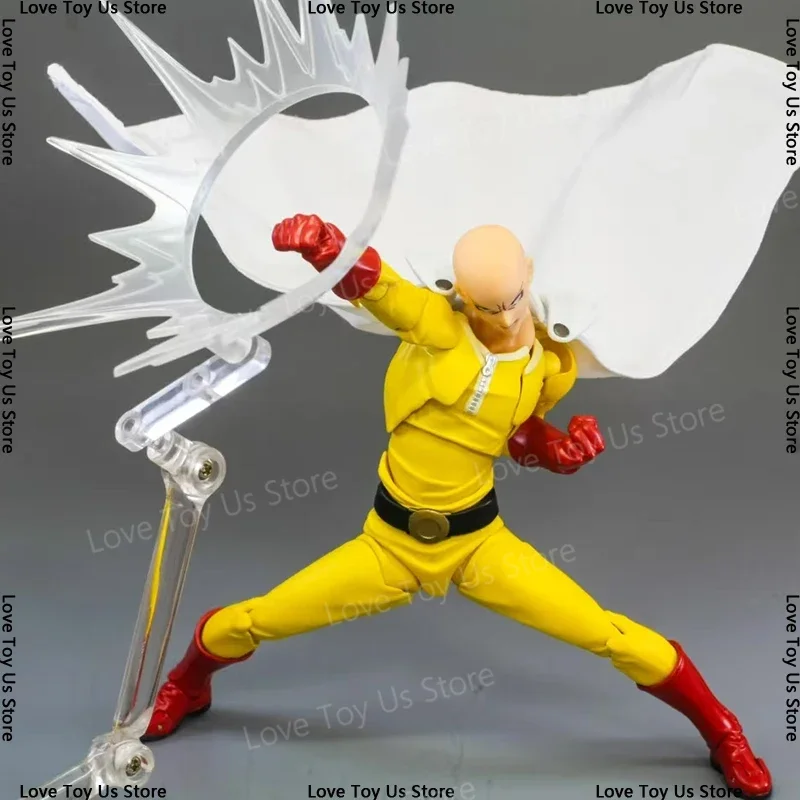 New Hot One Punch Man Saitama Amazing Yamaguchi Revoltech Saitama In Stock Anime Action Collection Figures Model Toys Gifts - Image 4