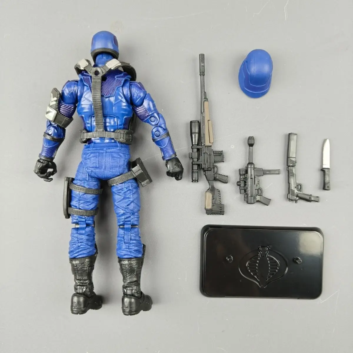 6 Inch G.I. Joe GI Joe Classified Series Retro Snake Eyes Cardback Cobra Trooper Enermy Action Figure Model Toy Gift - Image 3