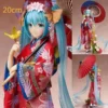 Hatsune Miku Collecting Summer Bikini Sweet Girl PVC Glow Dancer Action Figure