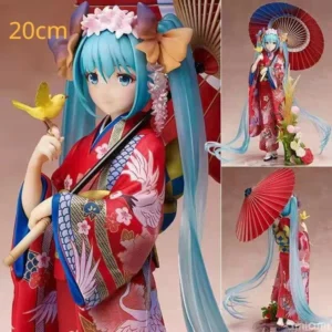 New hatsune miku Hatsune Anime Figures Collecting Summer Bikini Sweet Girl PVC Action Figures Glow Dancer Model Toys