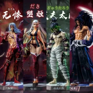 Anime Figure Kamado Tanjirou Nezuko Action Figure Pvc Model Toys Zenitsu Figurine  Kimetsu Yaiba Figura Gift