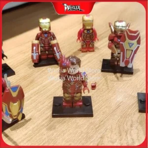 6cm Marvel Superhero The Avengers Spider-Man Venom sets Building Block Figure Assembleable Figure Desktop decorations Best Gifts