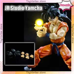 NEW Hot JR Studio Dragon Ball Z SHF Super Saiyan 2 SSJ2 Yamcha Head Accessories Sculpture Anime Action Figure Model Toys Gifts