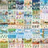 Re-Ment Pokemon Figures Full Set SWING VIGNETTE Decorative Frame Terrarium Series Collectible Figure