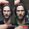 1/6 Keanu Reeves Head Sculpt Normal Injured Carving Model Fit Accessory Set