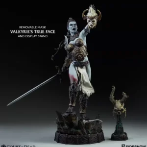 Original Sideshow 300550 PF Court of the Dead Death Warbringer Kier Statue Figure Model 55.3cm Collectible Scenery Gift