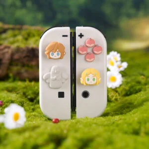 Thumb Stick Grip Cap Soft Joystick Cover For Game Zelda Skyward Sword Nintend Switch NS Lite Joy-con Controller Thumbstick Case