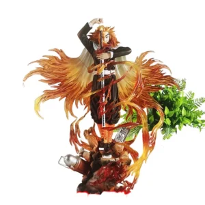 Demon GK Slayerrengoku Kyoujurou Unlimited Hunters Do Ornaments Anime Action Figure Desktop Ornaments Collection Surprise Gift