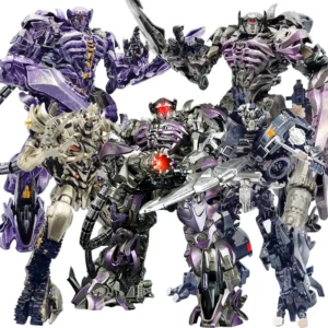 TW1029 Transformation Toys Megatank Galvatron Ironhide Shockwave Action Figure Robot Collection Movie Deformation Model Gifts