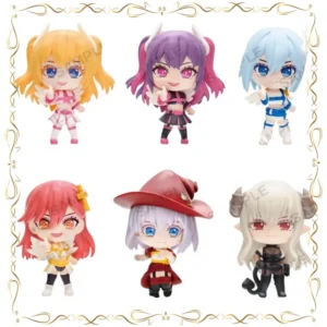 Gashapon Anime Figures Modeling Ornament Series Q-version Keepsake Action Figure Model Toys