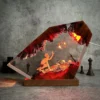 Gollum Ring Devil Resin Night Light Statue Model Bedroom Collectible Figure