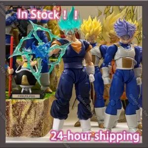 In Stock OC Toys SHF Super Saiyan SSJ Vegetto Son Goku Vegeta Son Gohan Trunks Anime Action Figures Collectible Models Toy Gifts