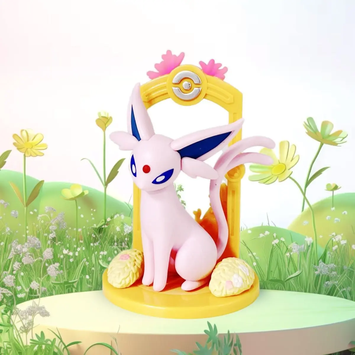 Pokemon Eeveelution Figure Set Eevee Sylveon Espeon Glaceon Leafeon Box Anime Figure Toy Children's Birthday Gift 9pcs/Set - Image 2