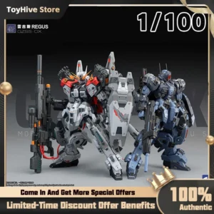 New REGUS/GUS ZZA Model GZSS 1/100  Assembly Model Kits Plastic skeleton Kits Anime Action Figure Robot Plastic Model Gifts Toys
