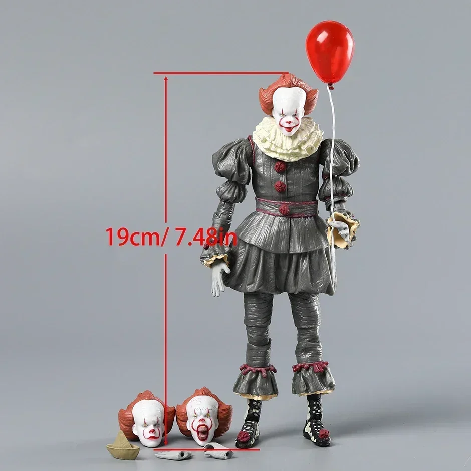 NECA Ultimate Clown Action Figure Horror Halloween Gift - Image 14