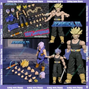In Stock Demoniacal Fit Dragon Ball Z Shf Super Saiyan Action Figure Trunks The Boy From The Future Son of Tomorrow Figures Toys