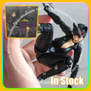 In Stock Arkahm Factory MAX Factory Catwoman Kaiyodo Revoltech Yamaguchi Catwoman Figuras Ko Model Action Figure Gifts Toys