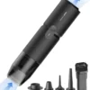 Cordless Handheld Vacuum Cleaner, 15000Pa Suction 4-in-1 Air Duster for Computer Keyboard Collectible Figure