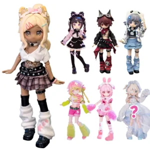 In Stock Freedom Claim Electronic Cute Pet 1/12 BJD Blind Box Action Figure Doll Trendy Toy Ornaments Figure Cute Boy Girl Gift