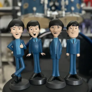High Quality Classic Nostalgic Figure Resin The Beatle Sculpture Series Resin Music Figurine Home Decor