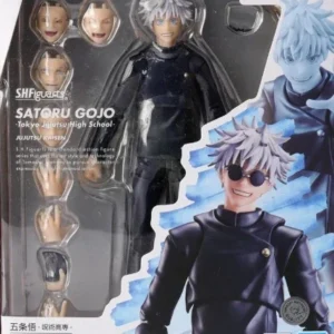 In Stock Bandai Original S.H.Figuarts SATORU GOJO Tokyo Jujutsu High School Anime Action Figure Model Toy Anime Figure Model Toy
