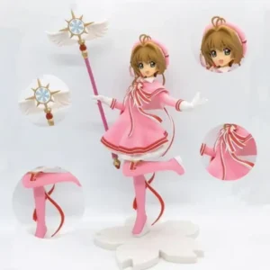 No box 22CM Promotional price 2023 In stock!100% Original SAKURA Action Figure Anime Model Toys