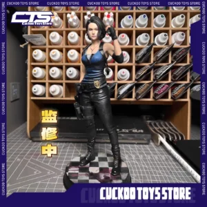 New 1/10 Anime Leon Biohazard Jill Valentine Leon Scott Kennedy Pvc Action Figures Collection Doll Collectible Toys Birthday