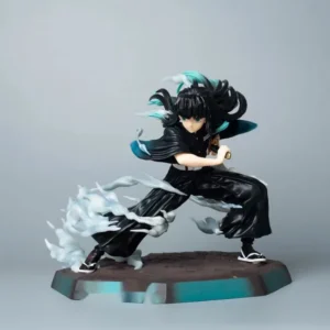 In Stock 18cm Anime Demon Slayer Muichiro Tokito Action Figures Gk Static Statue Model PVC Toys Collect Ornaments Surprise Gifts